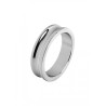 Triune Cockring en Acier Belowed 15mm